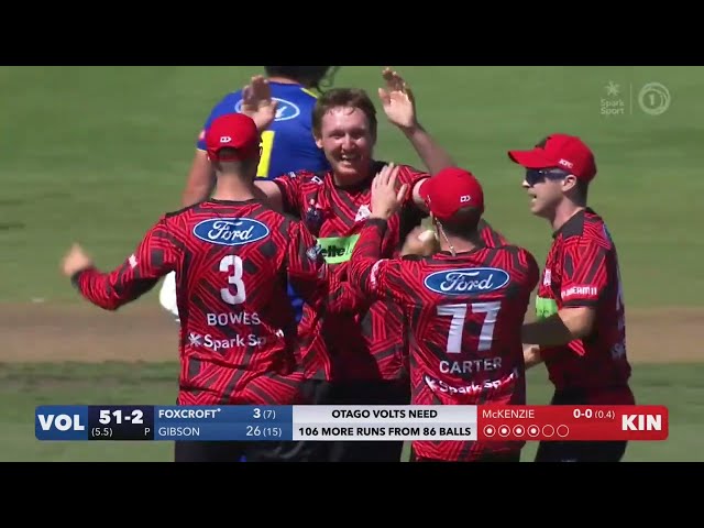 Jake Gibson goes MAD | Kings v Volts | SHORT HIGHLIGHTS | Dream11 Super Smash | Christchurch Jake Gibson goes MAD | Kings v Volts | SHORT HIGHLIGHTS | Dream11 Super Smash | Christchurch