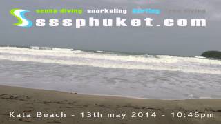 preview picture of video '13th june 2014 webcam phuket kata beach thailand www.sssphuket.com'
