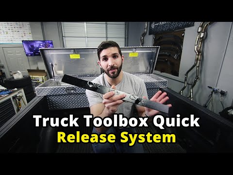 New Product First Look! - Tool Box Quick Release Mounting System for Your Truck!