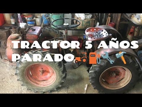 OLD TRACTORS COLD START 15°C GOLDONI PASQUALI COLD START AFTER 5 YEARS STARTING ETHER FLUID