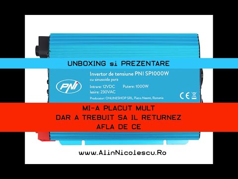 Prezentare Invertor PNI 1000