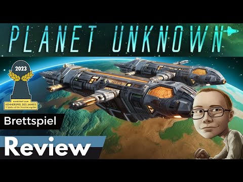 Planet Unknown – Nominiert zum Kennerspiel 2023 - Brettspiel – Review - Strohmann