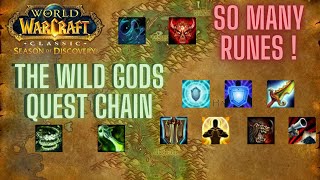 The Wild Gods Quest Chain | Unlocks a Rune For Every Class! | WoW SoD