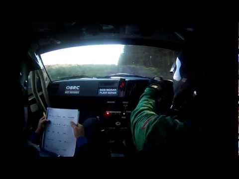 Lakeland Stages Rally 2012  ss5.  GLenn Alcorn & Barry Melley