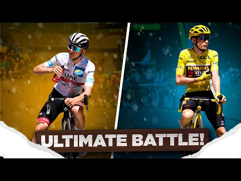 The Iconic Battle Tadej Pogacar vs Jonas Vingegaard!