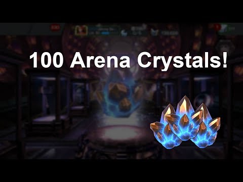 100 Arena Crystals Opening | Marvel Contest of Champions