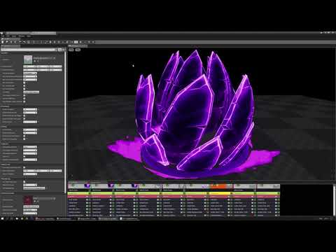 [ue4] Exiles of Embermark - Arcane Wall - Wip