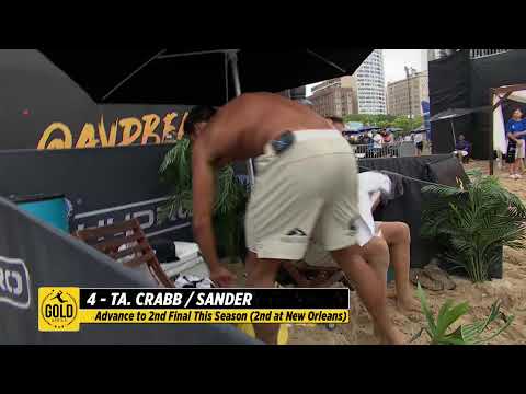 AVP Chicago Open | Ta. Crabb/Sander vs. Dalhausser/Patterson | Stadium Court | Gold Series