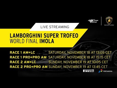 Lamborghini Super Trofeo WORLD FINAL 2017, Imola - PRO+PRO AM Race 2