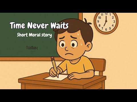 Time Never Waits | Value of Time | Short Moral Story #forkids #inenglish