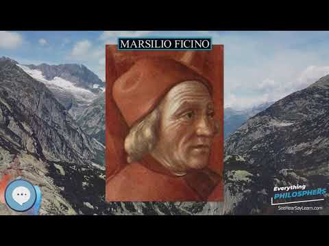 Marsilio Ficino 👩‍🏫📜 Everything Philosophers 🧠👨🏿‍🏫