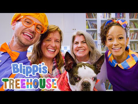 Blippi Treehouse - Blippi Meets Animals & Pets! | Educational Videos for Kids | Blippi Toys