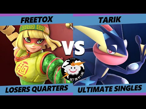 GOML Online 2021 Losers Quarters - Freetox_ (Min-Min, Ness) Vs. Tarik (Greninja) SSBU Ultimate