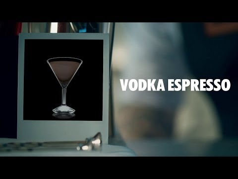 VODKA ESPRESSO DRINK RECIPE - HOW TO MIX