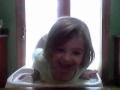 Ava Eats Lunch