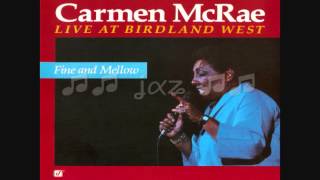 Carmen McRae / Black and Blue