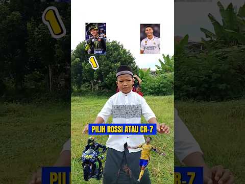 PILIH ROSSI ATAU RONALDO #shorts #rossi #cr7