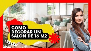 Como Decorar UN SALON Cuadrado de 16 METROS ❌🔝❌