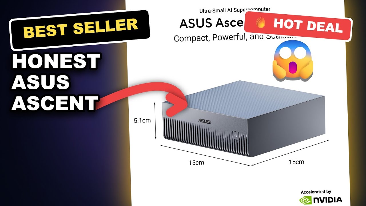 Honest ASUS Ascent GX10 AI Supercomputer Review 1 PetaFLOP Power for Agentic AI