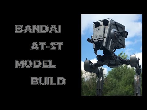 Bandai AT-ST Model Build - A Captains Personal Log