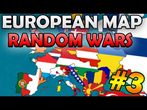 RANDOM WARS! - Map of Europe Part 3