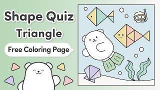 Learn & Play Shapes:Triangles – Free Printable for Kids