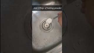 👌Best way to get rid of Cockroaches🪳/Ants🐜  from SINK🤩🤩 How to make pipe BLOCKAGE free #shorts