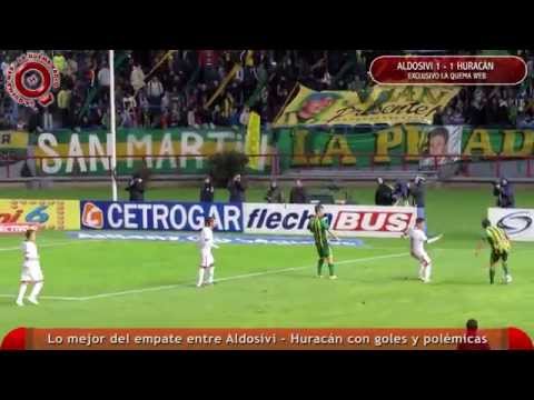 Compacto de 1 Aldosivi vs Huracan 1 - HD - www.laquemaweb.com.ar