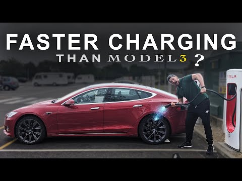 image-How long does it take to charge a Tesla at a charging station?