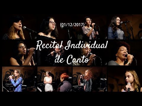 Recital Semestral Individual de Canto  (01/12/2017)