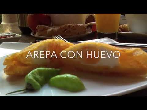 How to make 🇨🇴Colombian Arepa con Huevo Recipe 🇨🇴 Egg #chefpachi #postexercisesnack #high-glucose