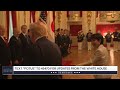 President Trump Participates In A Welcome Ceremony With Honor Guard