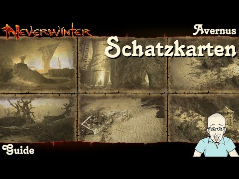 NEVERWINTER: Avernus Schatzkarten -Alle Ausgrabungsorte- Guide Map - Einsteiger Tutorial PS4 deutsch