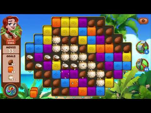 Lost Island Blast Adventure Level 2384 NO BOOSTERS - A S GAMING ✔️