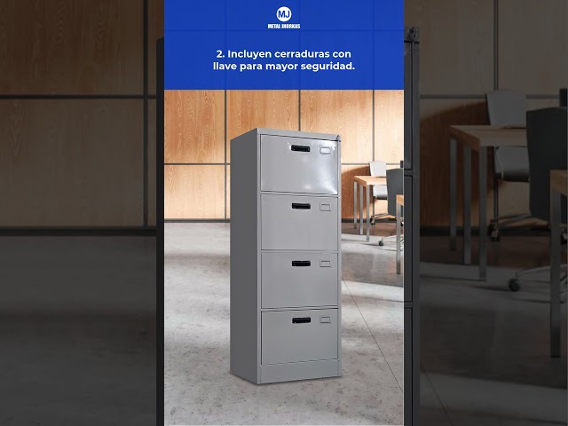 Vídeo relacionado con Heavy Du - Archivador de metal de 4 puertas, organizador de acero que ahorra espacio para el hogar y la oficina, archivo de suelo Sto Solut, diseño portátil para un fácil acceso