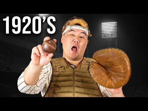 We Used 100-Year-Old Equipment In A Real Game!