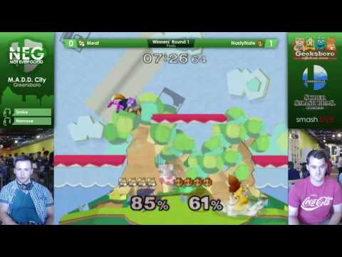 MADD City Greensboro Pool 5 W1 - Meat (Fox) vs NastyNate (Peach)