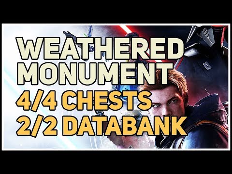 Zeffo Weathered Monument 100% Explored Chests and Echo Databank Star Wars Jedi Fallen Order
