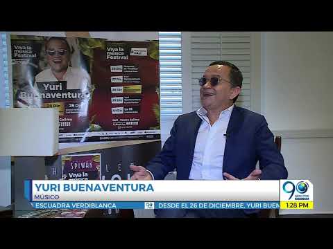 Dic 16 2019 Cantante Yuri Buenaventura habló con 90 Minutos de sus raíces y del Pacífico