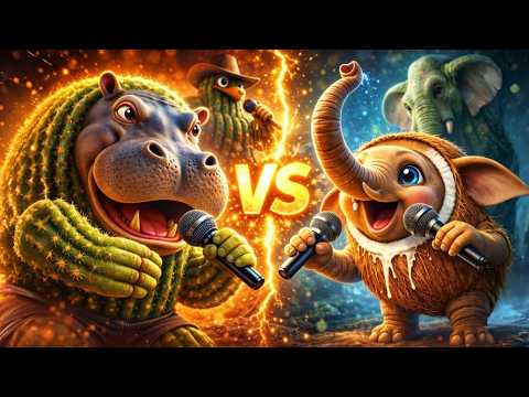 LIRILI LARILA vs CACTO HIPPOTAM 'We Are Desert' 🏜️ Brainrot Battle (Rap Meme)
