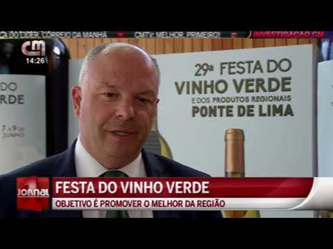 Reportagem da CMTV na 29.ª Festa do Vinho Verde e dos Produtos Regionais