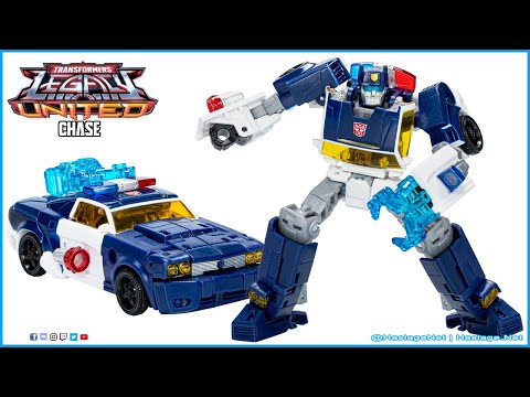 "Roll to the rescue!" Transformers Legacy United Deluxe Rescue Bots Chase