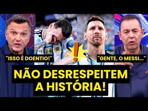 “ISSO É UMA COISA DOENTIA! Cara, o MESSI…” OLHA o que REPERCUTIU após VICE da ARGENTINA vs ESPANHA