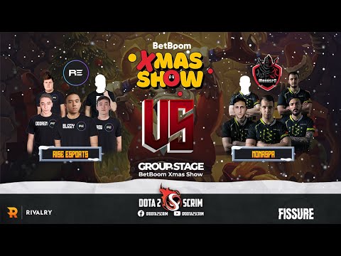 RISE Esports vs Monaspa - BetBoom Xmas Show - Group Stage - Game Highlights - BO3