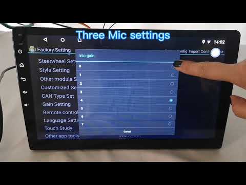 Binize: Three settings about mic in T3 system(noise issue and low voice)