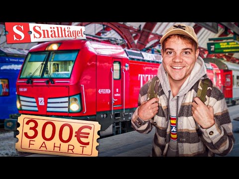 Ich teste einen 300€ NACHTZUG von Deutschland nach Skandinavien!
