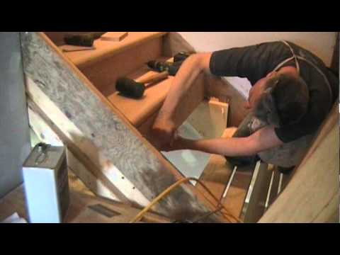 comment reparer une marche d'escalier en bois