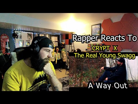 Rapper Reacts To Crypt X The Real Young Swagg - A Way Out (Official Music Video)
