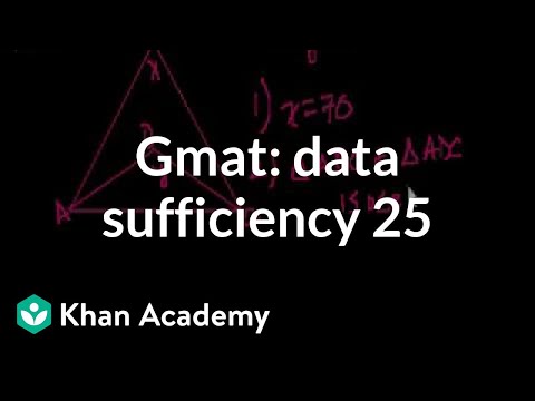 GMAT: Data Sufficiency 25