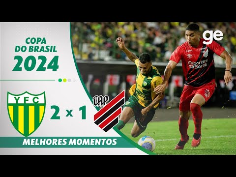 Gols e lances de Ypiranga-RS x Athletico Paranaense